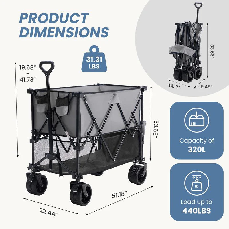 Wulo Double Decker Storage Wagon